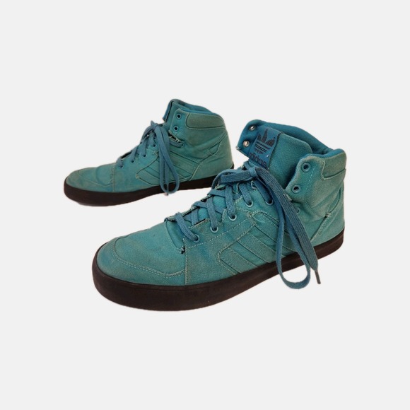 adidas Other - Adidas Originals Instinct Mid Rst Retro Adidas Sneakers Size 11.5 Teal Canvas